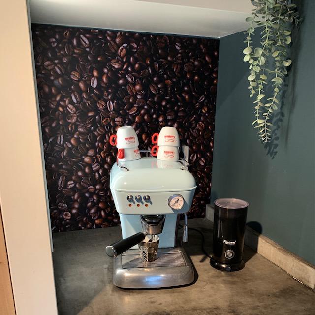 Keuken achterwand koffiebonen - Afbeelding 2