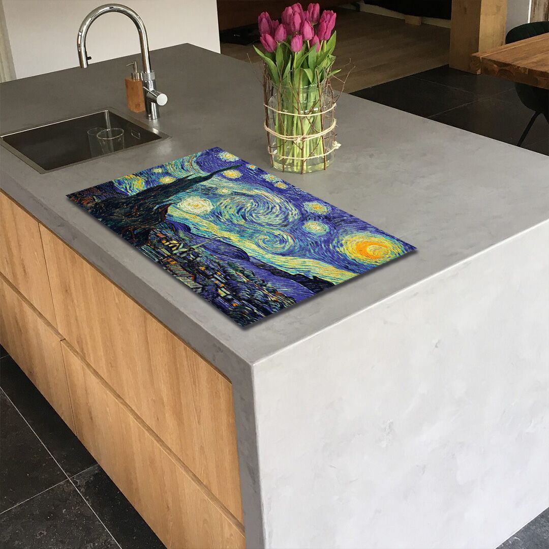 Inductiebeschermer_Sterrennnacht_Van_Gogh