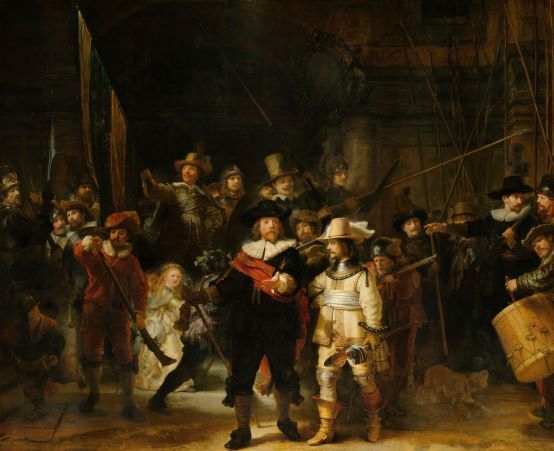 De Nachtwacht van Rembrandt van Rijn