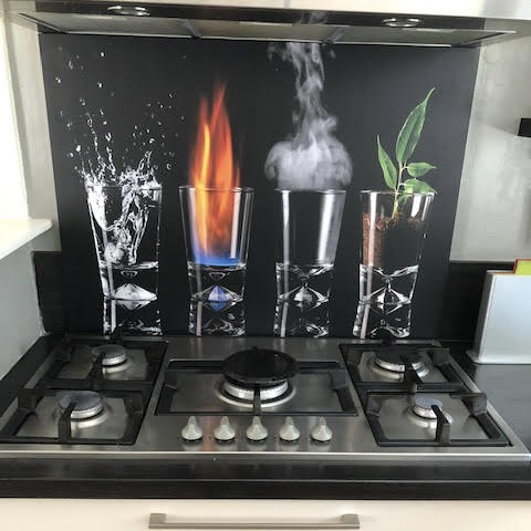 backsplash met 4 elements