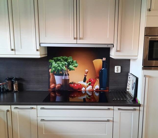 spatplaat met italiaanse ingredienten