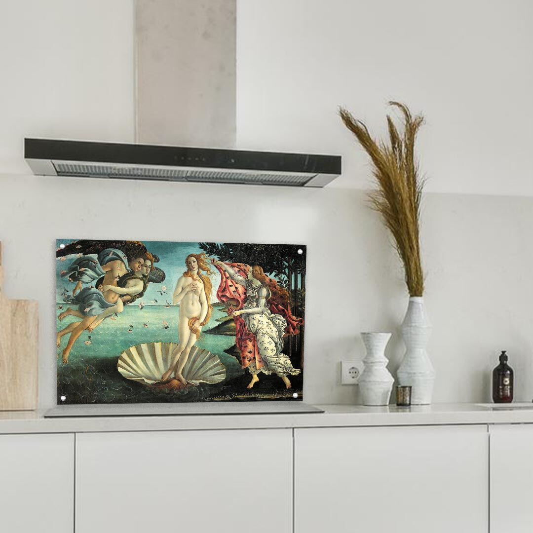 Backsplash Venus in schelp